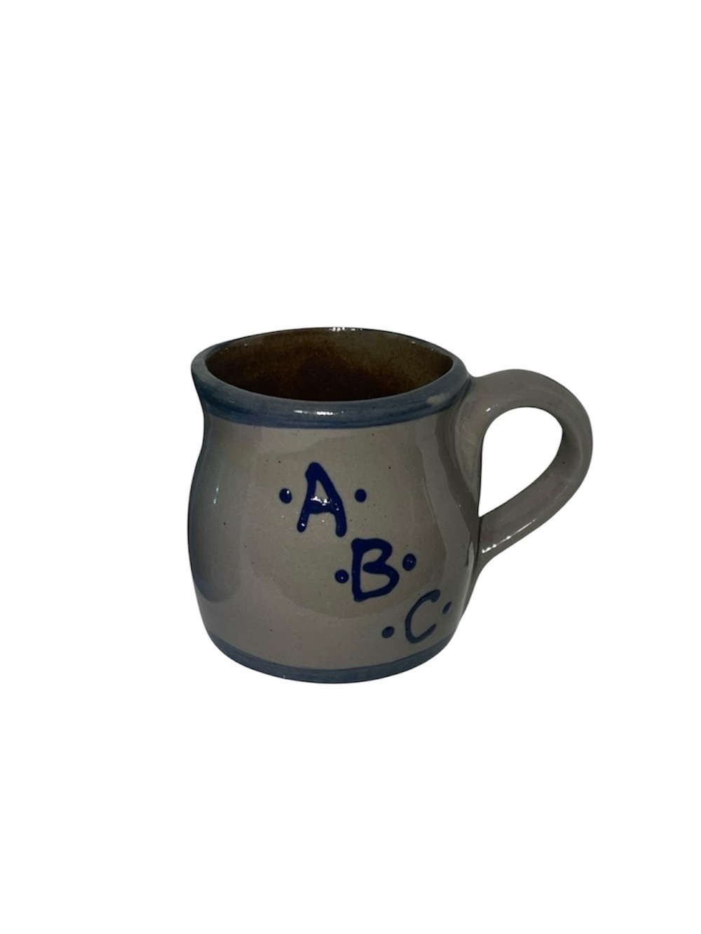 Back to School Teacher Gift, Stoneware Mug- ABC/123